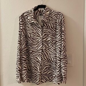 Mango - Animal Printed blouse size M